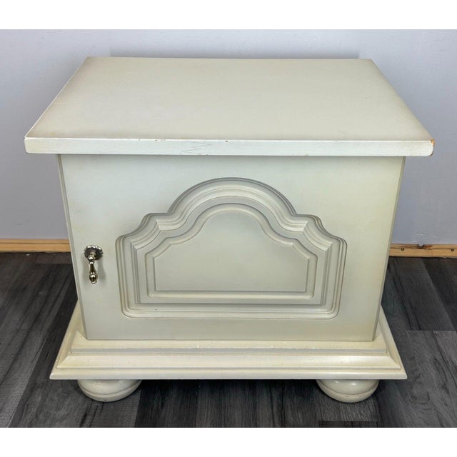 Antique French Bedside Tables, Set of 2 For Sale - Image 6 of 15