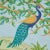 Schumacher Schumacher Finches Jungle Panel Set in Verdant - Set of 2 For Sale - Image 4 of 7