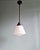 1930s Large Art Deco Pendant Light in Conical White Opaline Glass, 1930s For Sale - Image 5 of 13