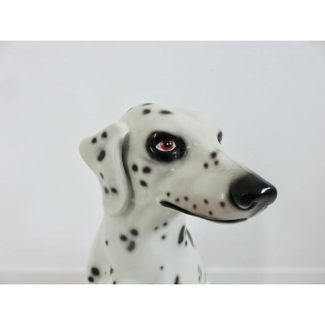 Very Large Ceramic Dalmatian, Italy, 1970s For Sale - Image 3 of 14