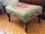 George Smith Antique Embroidered Needlepoint Ottoman or Footstool For Sale - Image 4 of 10