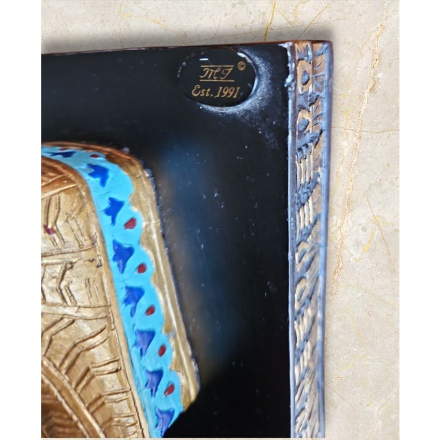 Pair of Vintage King Tutankhamun Statues For Sale In Chicago - Image 6 of 11