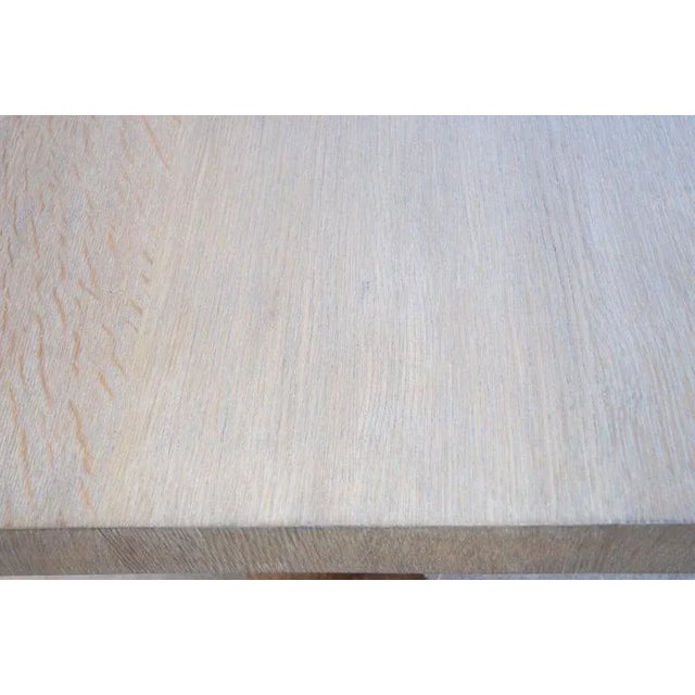 Wood Petersen Antiques Rift Sawn Oak Coffee Table For Sale - Image 7 of 11