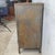 Vintage Industrial Metal Cabinet With Shelves and Weathered Patina For Sale - Image 13 of 17