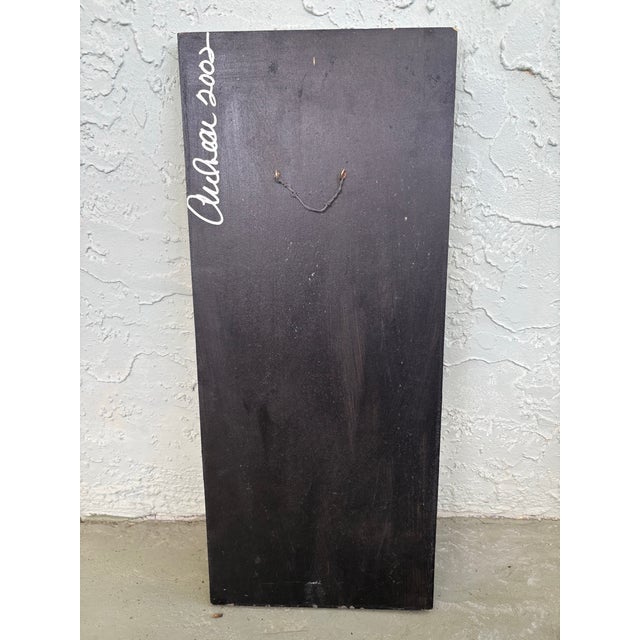 Signed Stained Glass Mosaic Mirror by Duran, 2002 – Abstract Studio Art For Sale In Orlando - Image 6 of 8