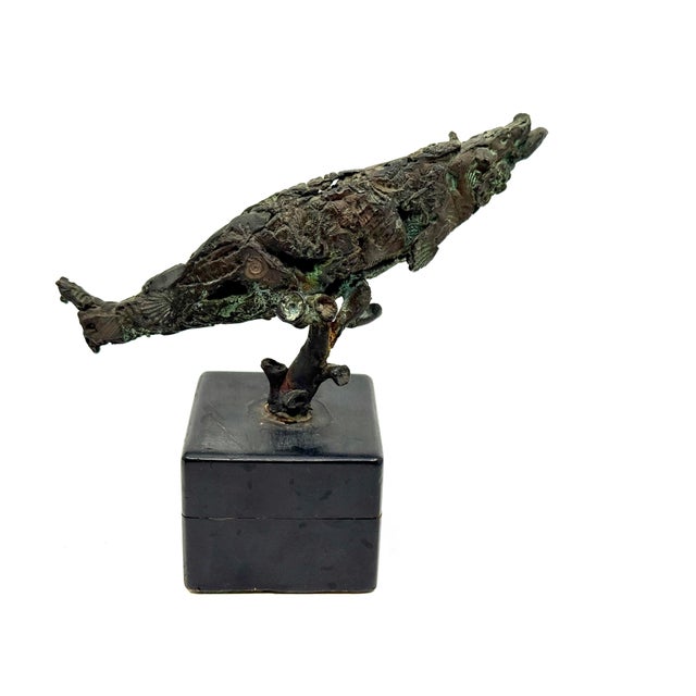 1950s Bronze Whale Sculpture by the Noted American Frank Eliscu For Sale - Image 11 of 13
