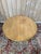 Magnificent round dining table in solid cherry wood, in the louis xvi style, meticulously restored. its circular top...