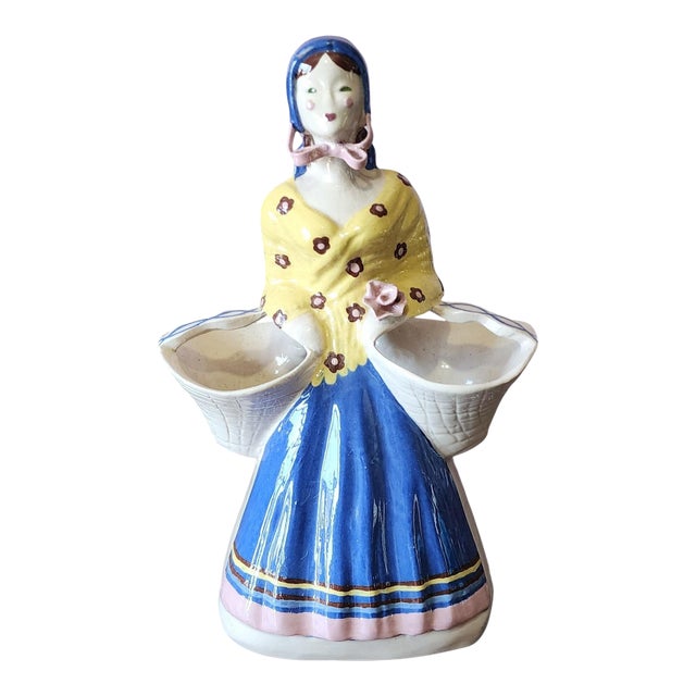 Vintage Kim Ward Hollywood Ceramic 1950s Mid Century Modern Figurine For Sale