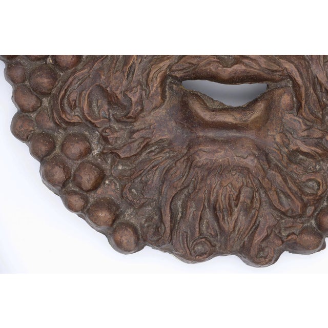 Large Bronze Bacchus Fountain Spout, French, 19th Century For Sale - Image 9 of 18