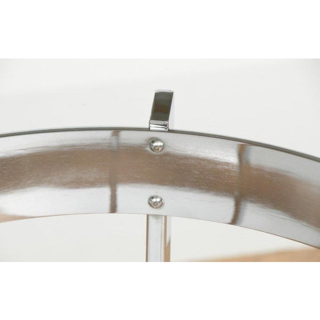 Chrome Dining Table by Richard Young for Merrow Associates, 1970s For Sale - Image 4 of 6