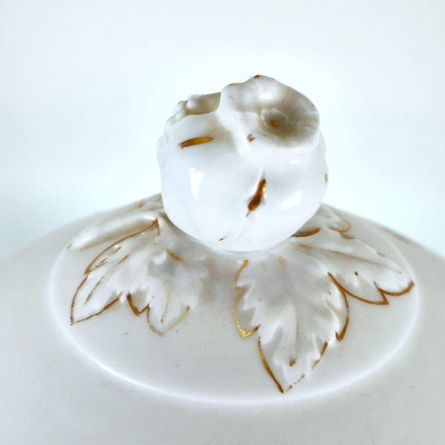 Soup Tureen with Floral Decorations from Ginori For Sale - Image 4 of 14