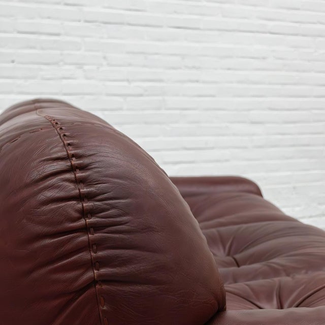 Italian Three-Seater Sofa by Sapporo for Mobil Girgi, 1970s For Sale - Image 13 of 17