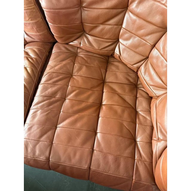 DS-11 Modular Leather Sofa from de Sede, Set of 5 For Sale - Image 18 of 18