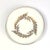 Gold-Embellished Vintage Porcelain Wall Plate Curation - Group of 7 For Sale - Image 11 of 18