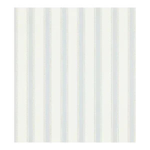 Sandberg for The House of Scalamandré Gustav Wallcovering, Light Blue