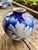 Vintage Japanese Porcelain Bowl With Peony & Butterfly Motif in Cobalt Blue For Sale - Image 11 of 11