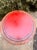 Wood Vintage Regency Style Mahogany Red Leather Top Drum Table Carved Base For Sale - Image 7 of 9