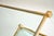 Gold Vintage French Acrylic Glass and Gold-Plated Drinks Trolley, 1970s For Sale - Image 8 of 10