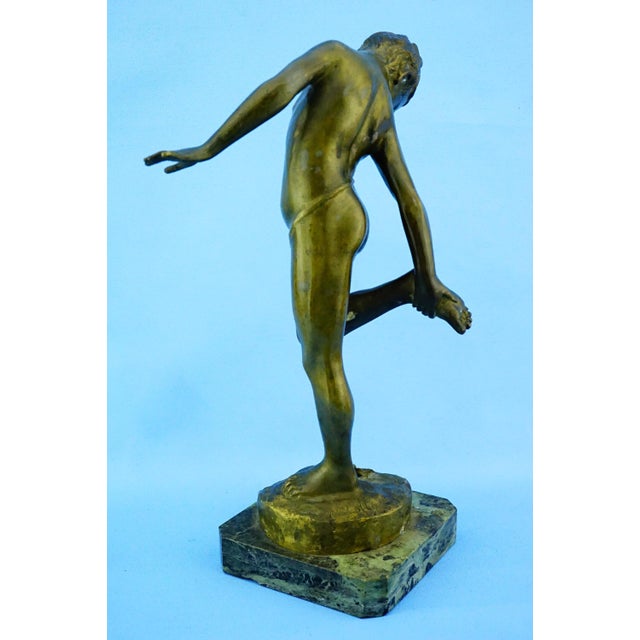 De Lotto, Nude Boy Bitten by a Crab, 1800s, Bronze For Sale - Image 4 of 18