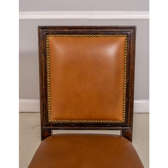 1990s Set of 6 Harden Ralph Lauren Louis XVI Dining Chairs For Sale - Image 5 of 18