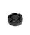 Mid-Century Black Glazed Ceramic Ashtray from Accolay, France, 1960s For Sale - Image 6 of 14