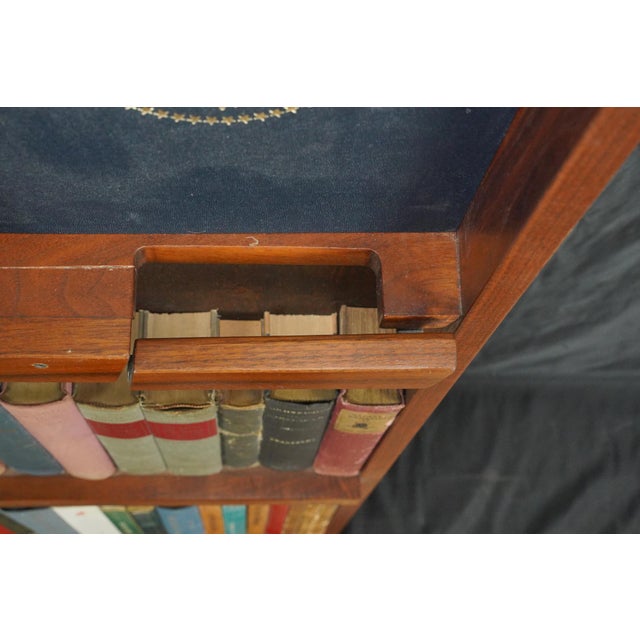 Reclaimed Wood Bookcase Hidden Door 29.625 X 78.875 In. For Sale - Image 6 of 12