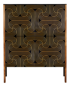 Loop Cabinet with Four Doors by Nell Beale
