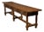 Spanish Colonial 18th Century Walnut Table with Four Richly Carved Drawers For Sale