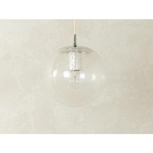 Glass Globe Ceiling Lamp from Peill & Putzler, 1950s For Sale - Image 3 of 7