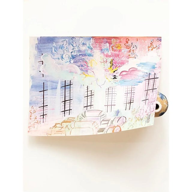 Raoul Dufy 1970 After Raoul Dufy "Electricité", Full-Color Parisian Print For Sale - Image 4 of 7