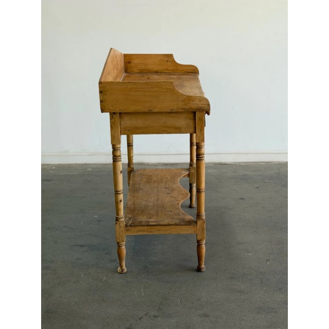 1940s Pine Console For Sale - Image 12 of 18