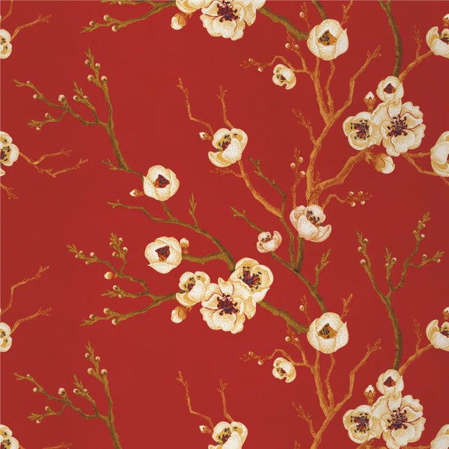 This decorative fabric comes in the form of boiserie over a wooden honeycomb panel measuring 135 cm by 200 cm tall. The...