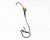 Hand-Forged Calla Lily Iron and Brass Candle Holder by Jack Brubaker For Sale - Image 4 of 7