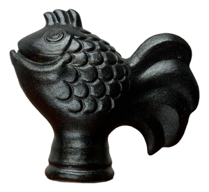 Vintage Handmade Ceramic Fish Whistle from Finland, 1970s