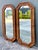 Vintage Octagon Faux Bamboo Mirrors - A Pair For Sale - Image 9 of 12
