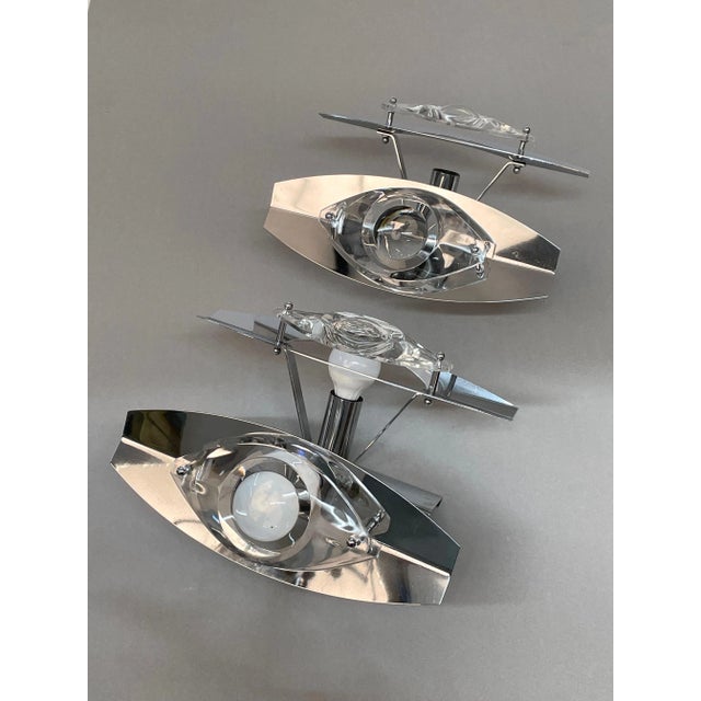 Mid-Century Italian Glass Sconce by Oscar Torlasco for Stilkronen, 1960s For Sale - Image 13 of 16