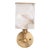 Ghost Axis Wall Sconce, Alabaster Shade For Sale