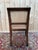 Brown English Colonial Armchairs with Wood and Caning, 19th Century, Set of 6 For Sale - Image 8 of 10