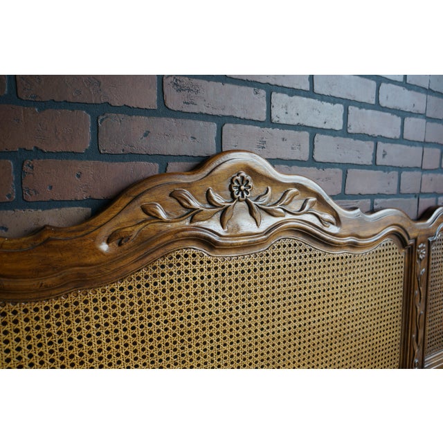 Late 20th Century Drexel King Cane Headboard Chairish
