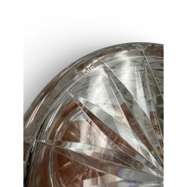 Glass Vintage Waterford Crystal Maeve Biscuit Barrel & Lid For Sale - Image 7 of 7