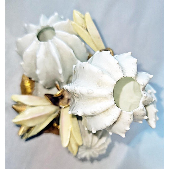 Late 19th Century Moore Bros Porcelain Cactutus Flower Vases, Set of 4 For Sale In West Palm - Image 6 of 13
