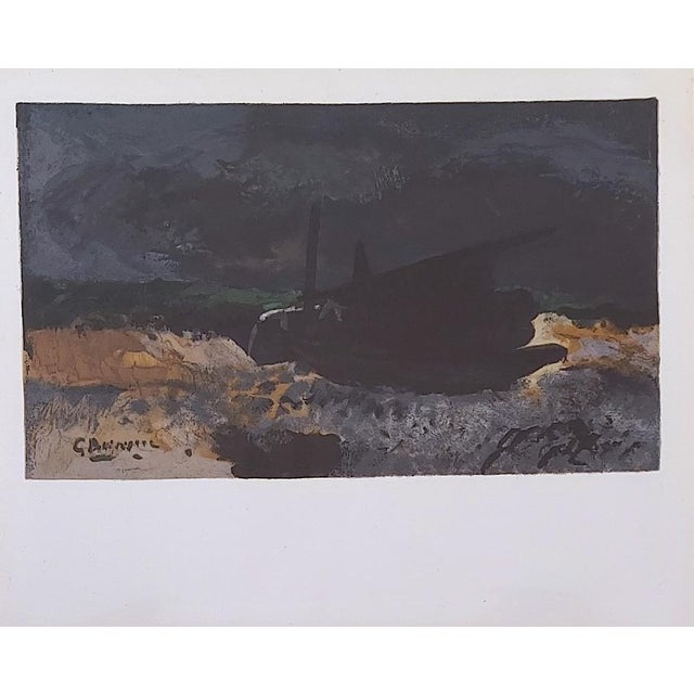 Georges Braque, Barque sur les galets, Mid-20th Century, Lithograph For Sale - Image 4 of 4