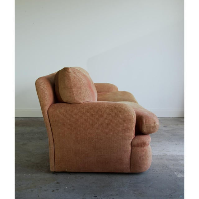 A. Rudin 1980s A. Rudin Down-Filled Sofa for Reupholstery For Sale - Image 4 of 6