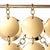 Contemporary Hipsteria Gold Maxi Modular Wall Mirror by GTG Design Couture For Sale - Image 3 of 13