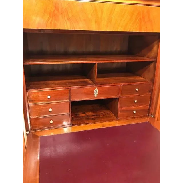 Biedermeier Secretary Desk, 1820s For Sale - Image 6 of 9