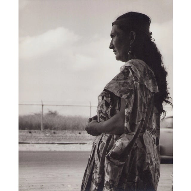 Hanna Seidel, Venezuelan Woman, Black and White Photograph, 1960s For Sale - Image 3 of 3