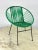 Metal Vintage Children's Chair in Iron and Plastic, Italy, 1950s For Sale - Image 7 of 7