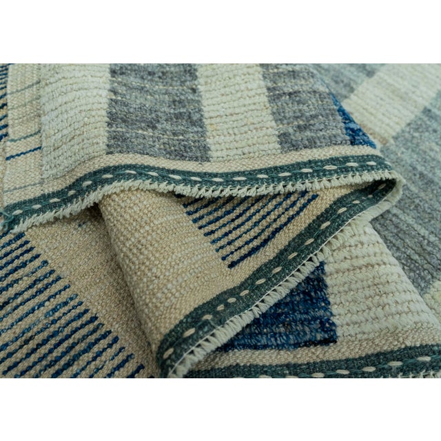 Textile Handmade Tulu Rug 12'1" x 14'10" #20517 For Sale - Image 7 of 8