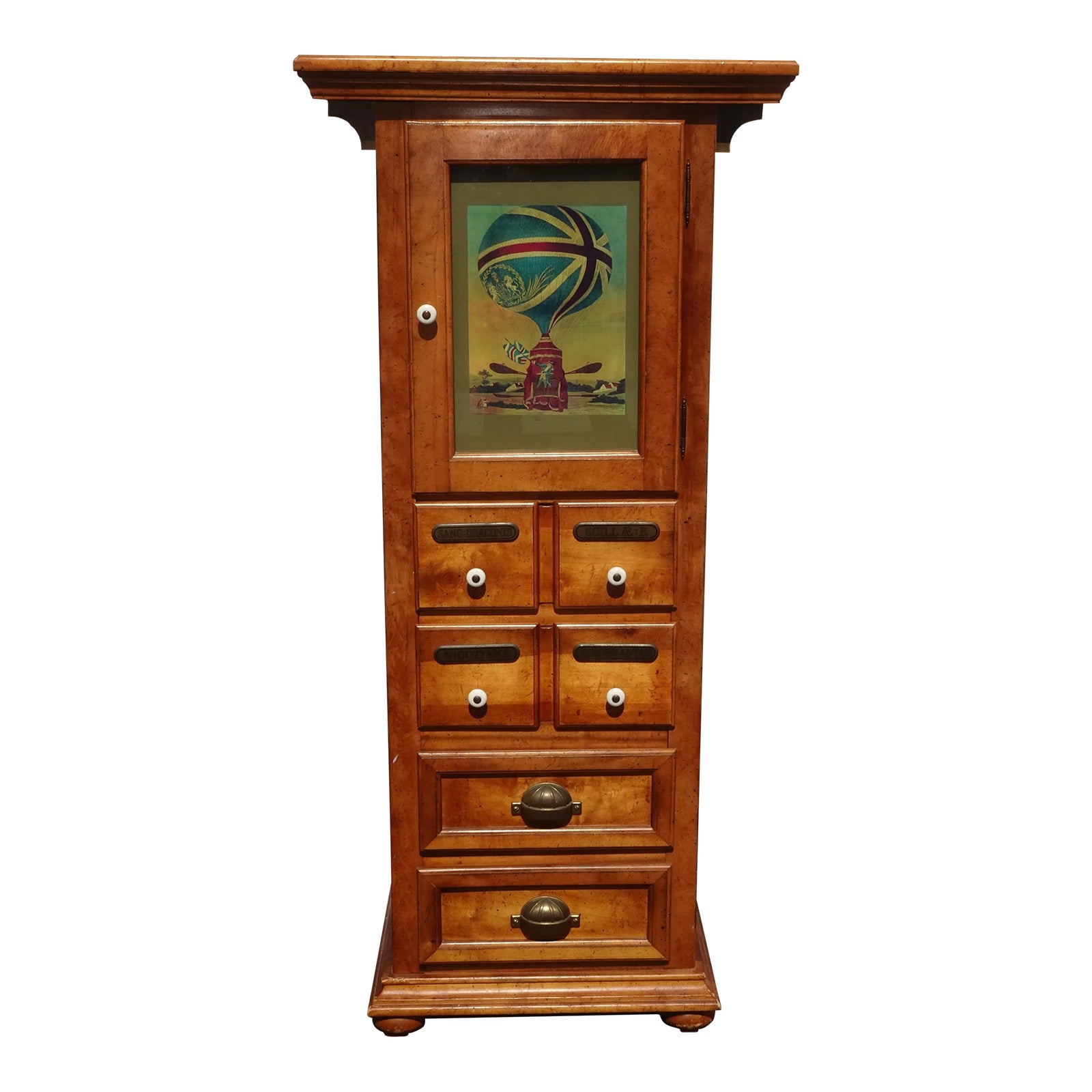 アンティーク雑貨 france vintage 50-60s drawer cabinet Vintage French Provincial Style Hutch Cabinet, c.1960's