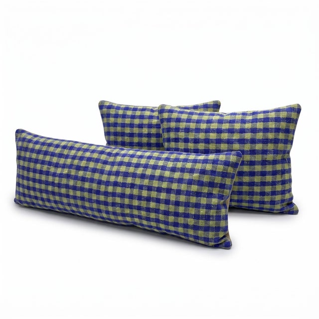 This beautiful 16'' X 47'' & 16'' X 24'' pillow cover set was made from authentic Turkish Kilim pieces. Bright colors of...